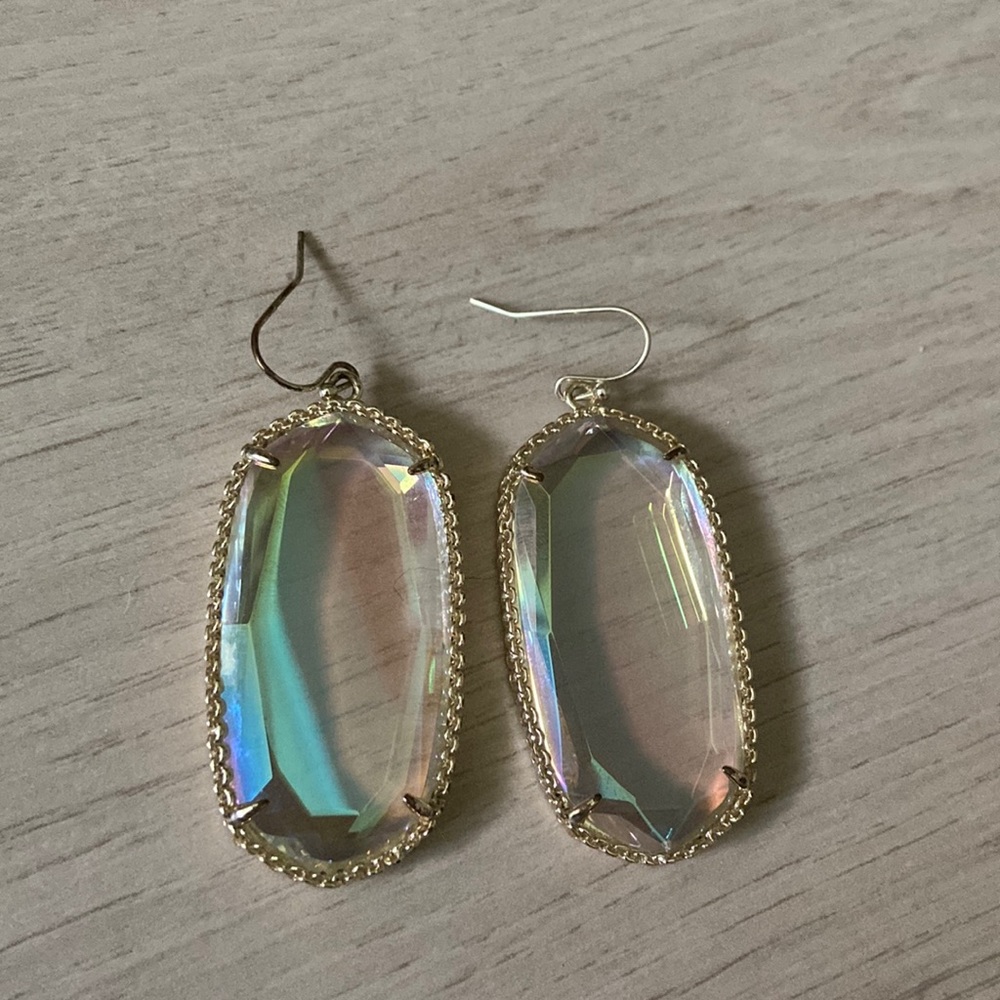 Kendra Scott Deily iridescent earrings